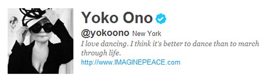 Post image for Only Twitter could discover people “similar to” Yoko Ono